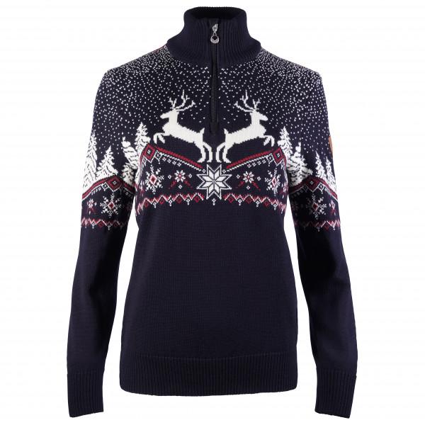 Dale of Norway - Women's Dale Christmas Sweater - Merinopullover Gr L blau