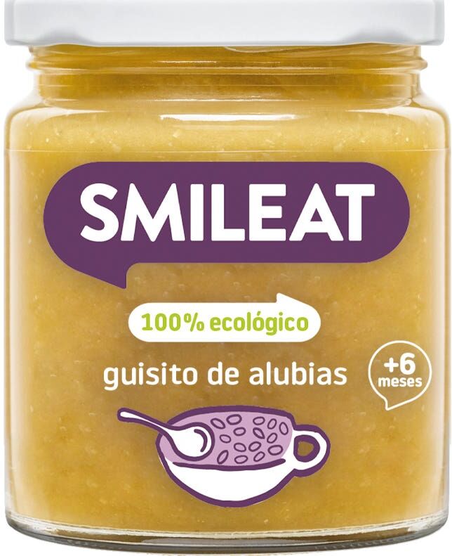 Smileat Tarrito Ecológico de Guisito de Alubias 230 g