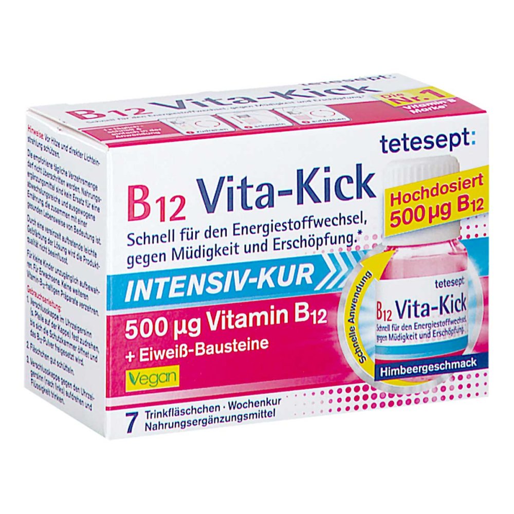 Merz Consumer Care GmbH Tetesept B12 Vita-Kick Intensiv-Kur 500µg 18367474