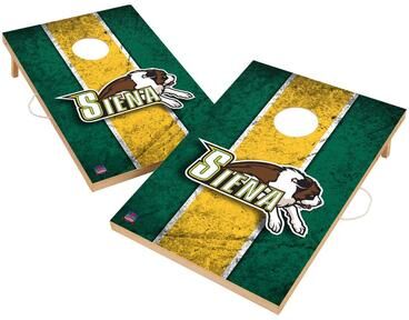 Skip's Garage Vintage Siena College Saints Regulation 2x4 Cornhole Set