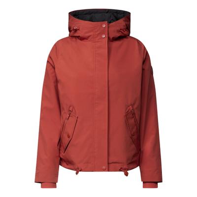 Blouson CECIL, Damen, Gr. XXL (46), rot (light russet rot), Web, Obermaterial: 100% Polyester. Futter: 100% Polyester. Wattierung: 100% Polyester, unifarben, bequem hüftlang, Rundhals, Bündchen, Jacken Blouson, 2-in-1 Jacke mit Steppwesten-Inlay /...