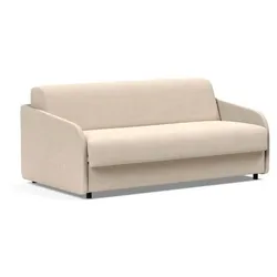 INNOVATION LIVING Schlafsofa Eivor Stoff Latte 140 cm