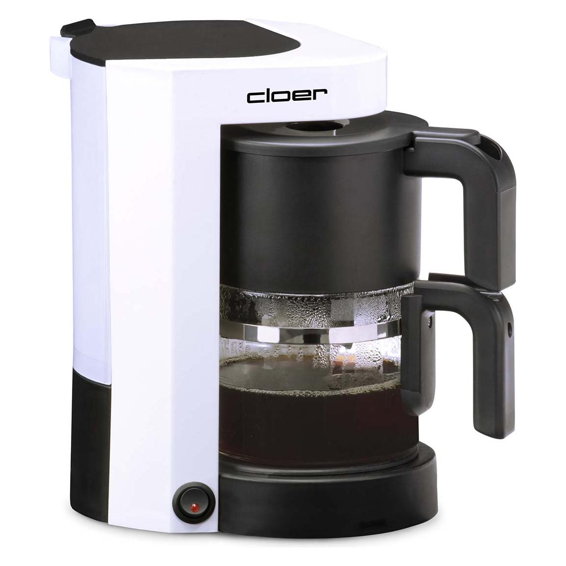 Cloer 5981 Filterkaffee-Automat mit Warmhaltefunktion / 800 W / 5 Tassen / Filtergrösse 1x2 (5981)