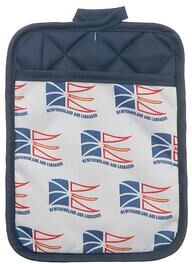 IH Casa Decor Pot Holder With Pocket Newfoundland Waving Flag - Set of 6