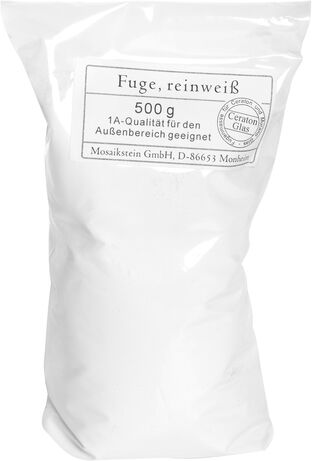 Fugenmasse, weiß, 500 g