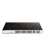 D-Link 28-Port Layer2 PoE+ Gigabit Smart Managed Switch|green 3.0 24x Switch Glasfaser LWL 1 Gbps Power over Ethernet RJ-45 (DGS-1210-28MP/E)
