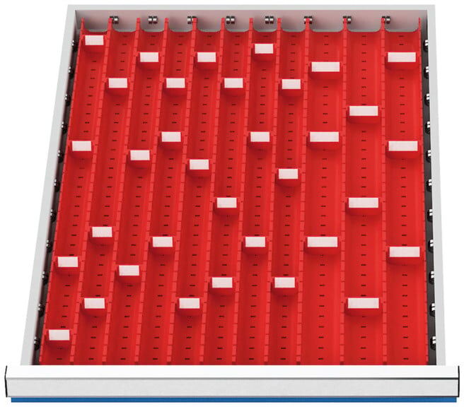 Bedrunka+Hirth Insert de tiroirs série 500 avec plateaux à creux (111A)
