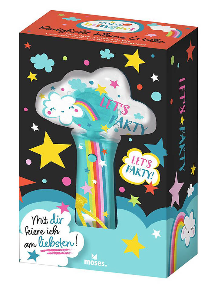 moses. Mini-Partylicht "Kleine Wolke" in Bunt - ab 3 Jahren - onesize