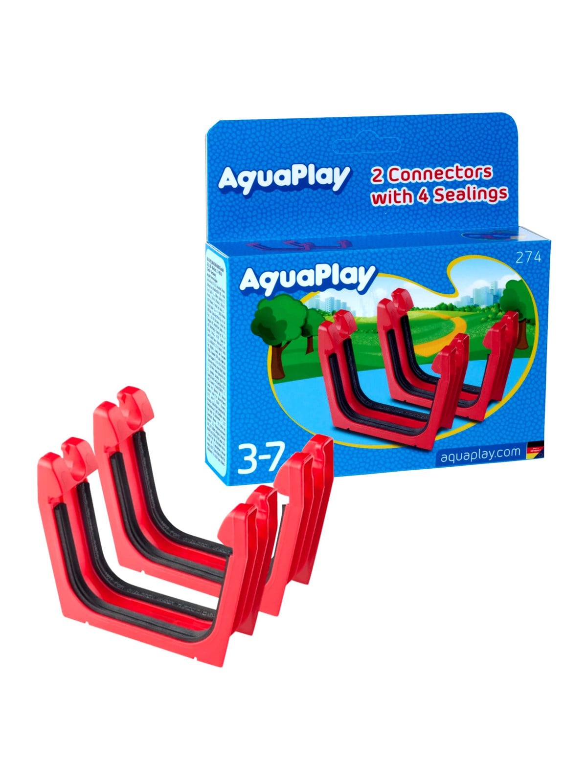 Aquaplay Verbindung + Dichtung 2x