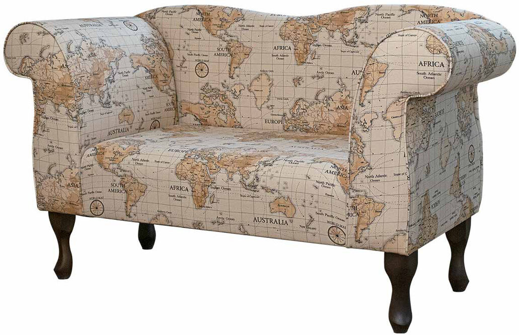 Beaumont 2 Seater Sofa Bronze 68.58cm H X 124.46cm W X 50.8cm D