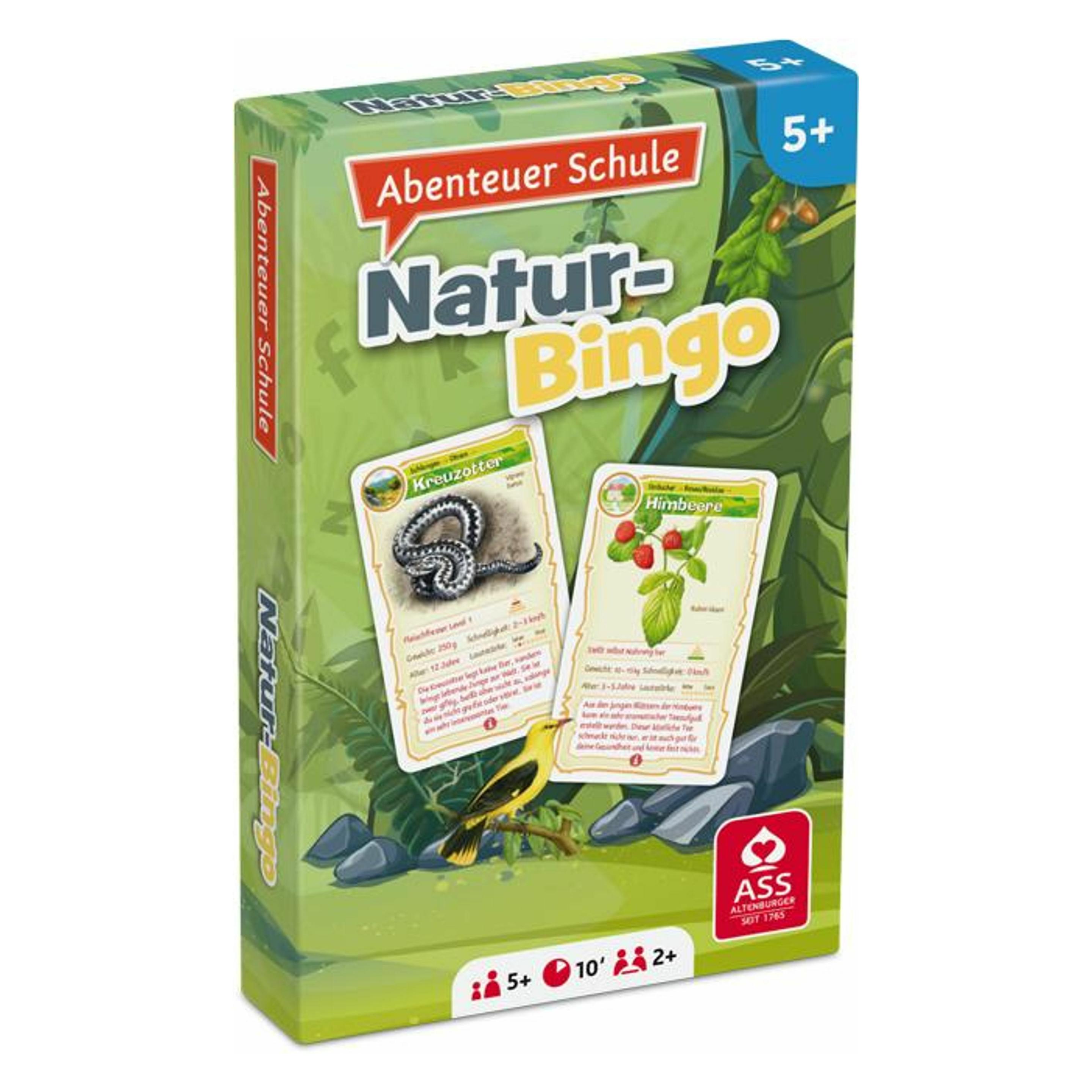 ASS Altenburg 22572843 - Abenteuer Schule - Natur-Bingo (DE-Ausgabe) (Deutsch, 2 - 4 Spieler) (22572843)