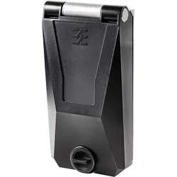 Weidmüller IP 65 Socket metal frame twist lock (Gehäuse), Elektronikzubehör + Gehäuse, Schwarz