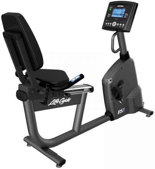 Life Fitness Liegeergometer RS1 Go deutsche Konsole