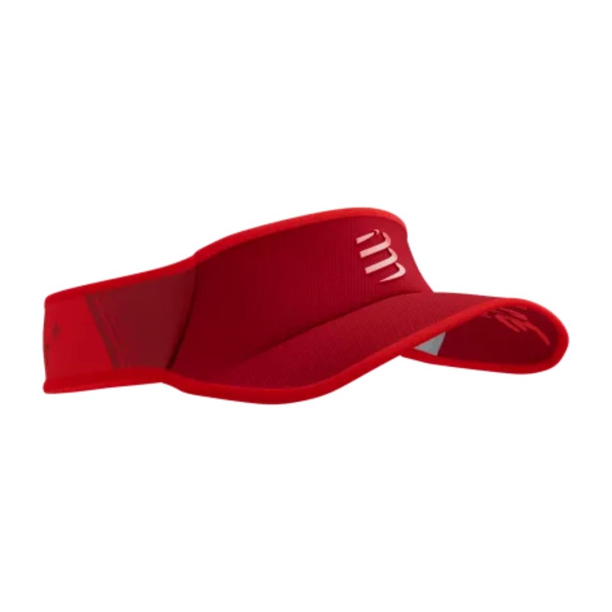Visiera rossa ultraleggera Compressport Unisex