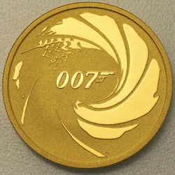 Goldmünze 1oz "James Bond 007" 2020 (Tuvalu)