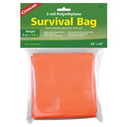 Coghlans Survival Bag - STK - rot