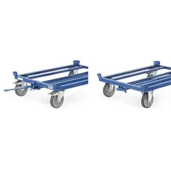 Deichsel und Kupplung für Paletten-Fahrgestell