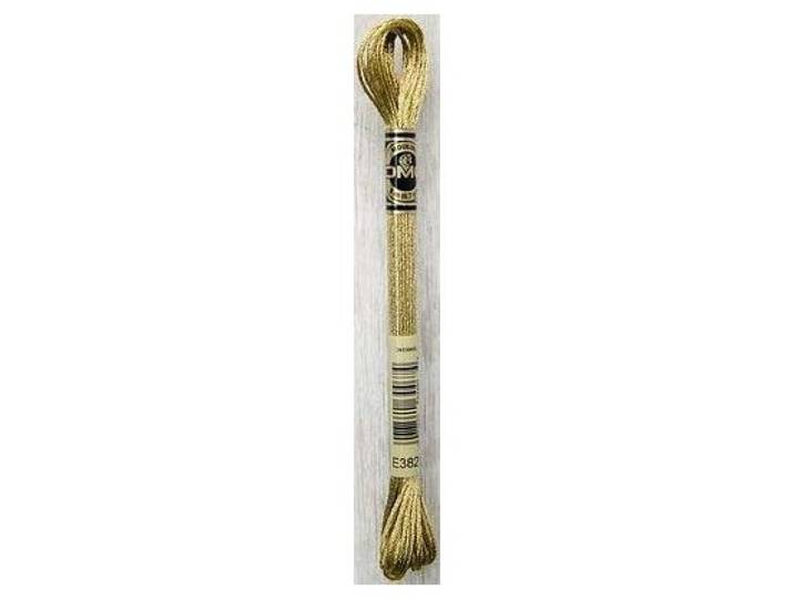 DMC Sticktwist 904 moosgrünDMC Sticktwist metal E3821 gold