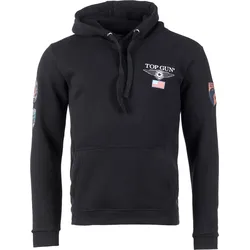 Top Gun 3130, Kapuzenpullover - Schwarz - L