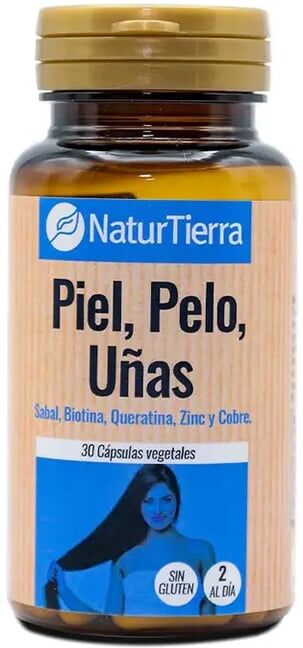 Naturtierra Piel, Pelo, Uñas 30 VCaps