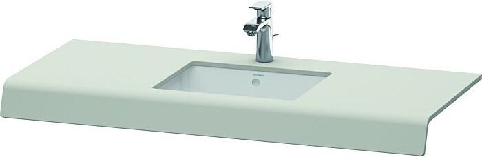 Duravit DuraStyle Waschtisch-Konsole DS828C00707 55x80x10cm, 1 Ausschnitt, Betongrau matt
