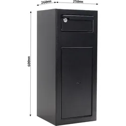 Rottner, Tresor, Einwurftresor Cashmatic 1 Doppelbartschloss (18.25 l)
