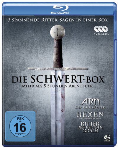 Peter Flinth - Die Schwert-Box - 3 spannende Ritter-Sagen in einer Box: ARN - Der Kreuzritter, Hexen - Die letzte Schlacht der Templer, Ritter des heiligen Grals [Blu-ray] - Preis vom 14.10.2026 23:07:16 h