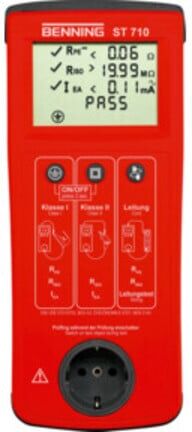 BENNING Testeur d'appareils ST 710 L270xB115xH55mm (050308)