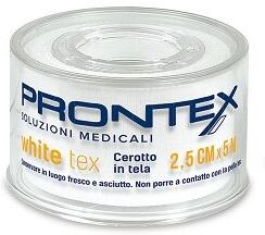 SAFETY SpA Prontex Cerotto White Tex 5mx2,5cm - Cerotto in Tela per Uso Medicale e Sportivo