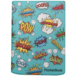 PocketBook Flip Comic Print (Vivlio InkPad Color 3), eReader Hülle, Mehrfarbig