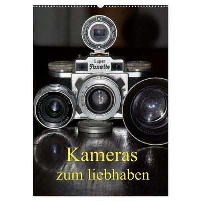 Kameras zum liebhaben (Wandkalender 2027 DIN A2 hoch), CALVENDO Monatskalender