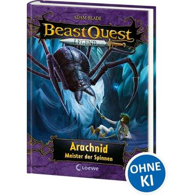 Beast Quest Legend (Band 11) - Arachnid, Meister der Spinnen, Gebundene Ausgabe von Adam Blade, Loewe, 978-3-7432-1237-4