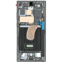 Samsung Galaxy S23 Ultra S918 LCD Frame - Green (Samsung Galaxy S23 Ultra), Mobilgerät Ersatzteile, Grün
