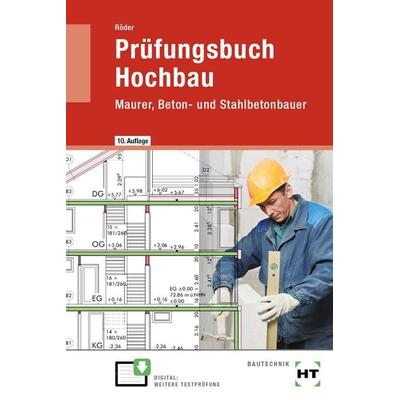 Prüfungsbuch Hochbau, Taschenbuch von Lutz Röder, Verlag Handwerk und Technik, 978-3-582-62631-8