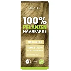 Pflanzenhaarfarbe Vanillleblond 01