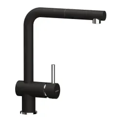 EPOS Nero ( 540120GNE ) Ausziehb. Auslauf HD Wasserspar-Perlator Schwenkb. 180°