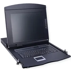 Value 19" KVM-Konsole, KVM Switch, Schwarz