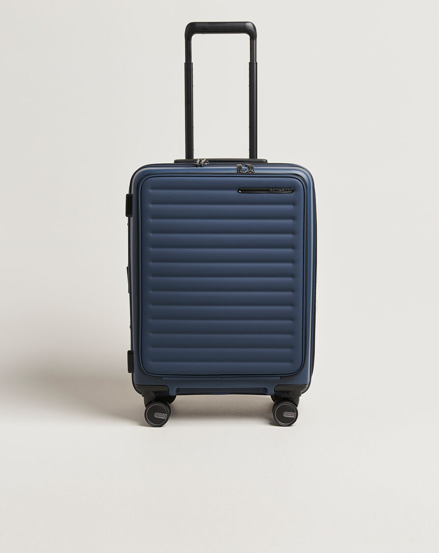 Samsonite Restackd Spinner Easy Access Carry-On Midnight men One size Blå