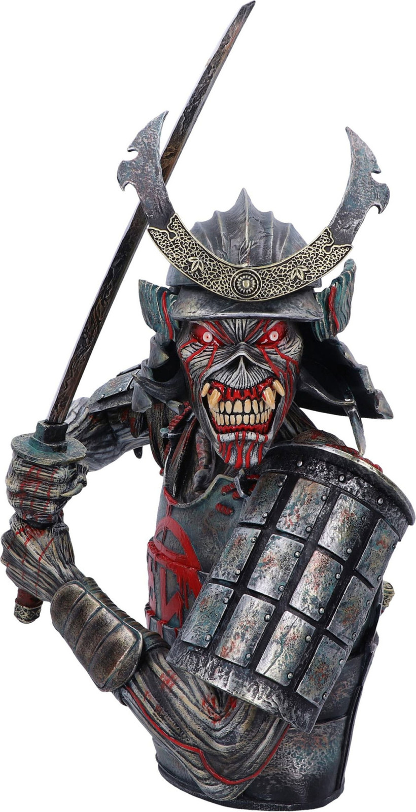 Nemesis Now Iron Maiden Senjutsu buste met verborgen compartiment, 41 cm