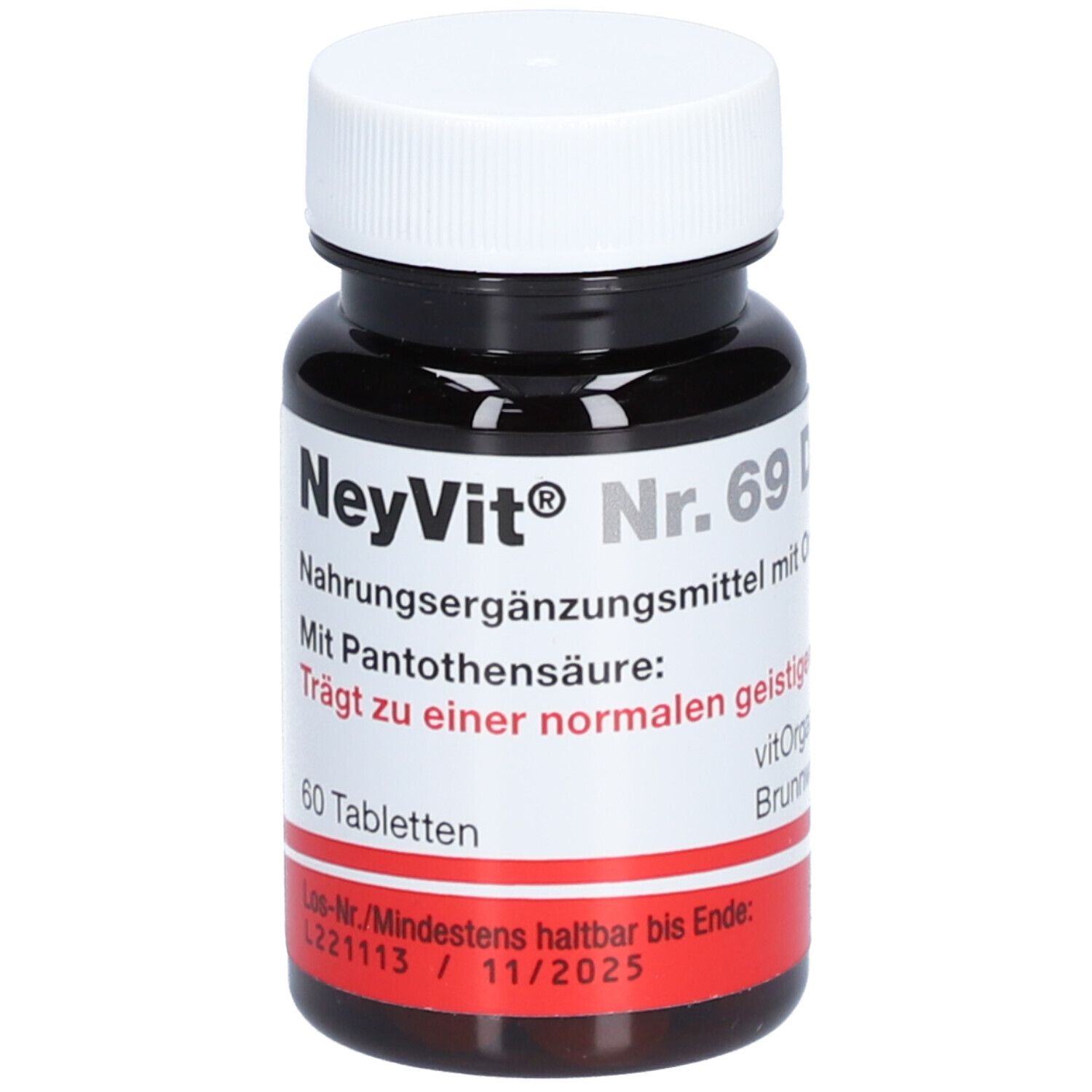 Neyvit Nr.69 Denkkraft Tabletten 60 St