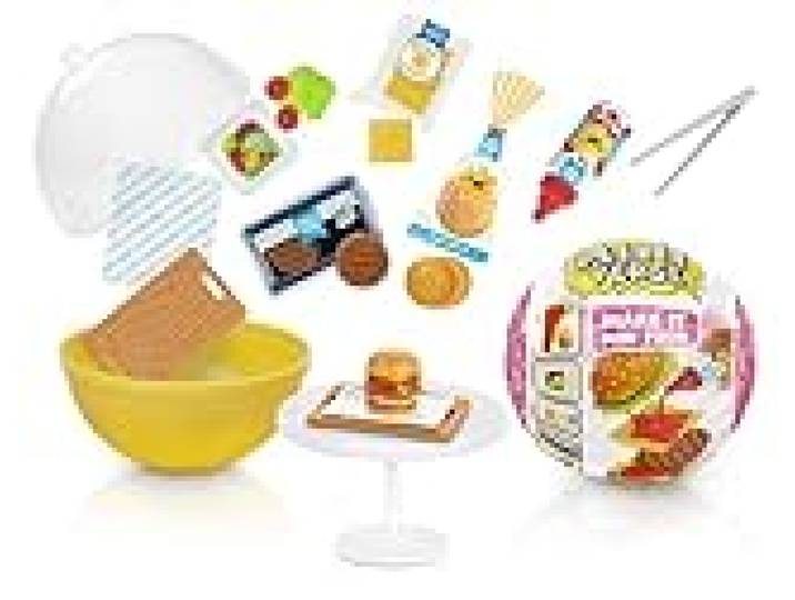 MGA's Miniverse Make It Mini Food - Diner Series 3 - Minis à Collectionner Dans un Emballage Aveugle Mystère - Jeu en Résine DIY - Réplique d’Aliments, NON COMESTIBLE - Collectionneurs et + de 8 ans