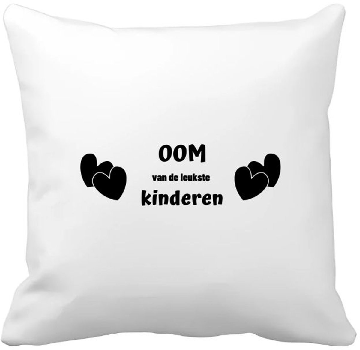 Akyol Kussenhoes Oom de leukste oom - 40 x 40 cm