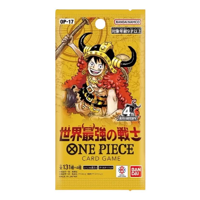 Bandai One Piece The World's Strongest Warriors (OP-17) (Japanisch, Booster Display) (GTIN4582770058406)