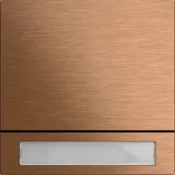 Gira Ruftastenmodul 1-fach Bronze 5531921