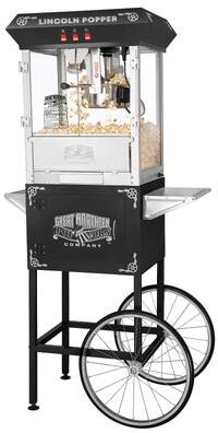 Great Northern Popcorn Great Northern Antique Style Lincoln Popcorn Machine w/Cart 8 oz - 8 oz - 8 oz