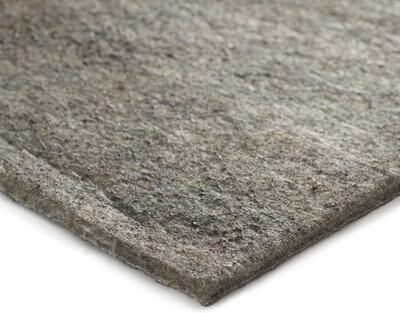 SAFAVIEH Extra Thick Cushioned Non Slip Anti Skid Grippy Stay in place Rug Pad Under Carpet, Stable on all Hard Floors - Grey
