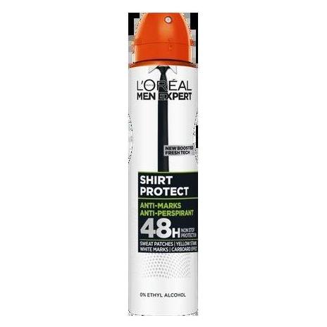 L'Oréal Paris L'Oreal Men Expert Shirt Protect Green 48h Deodorant Spray - 250ml (Spray, 250 ml) (58629711)
