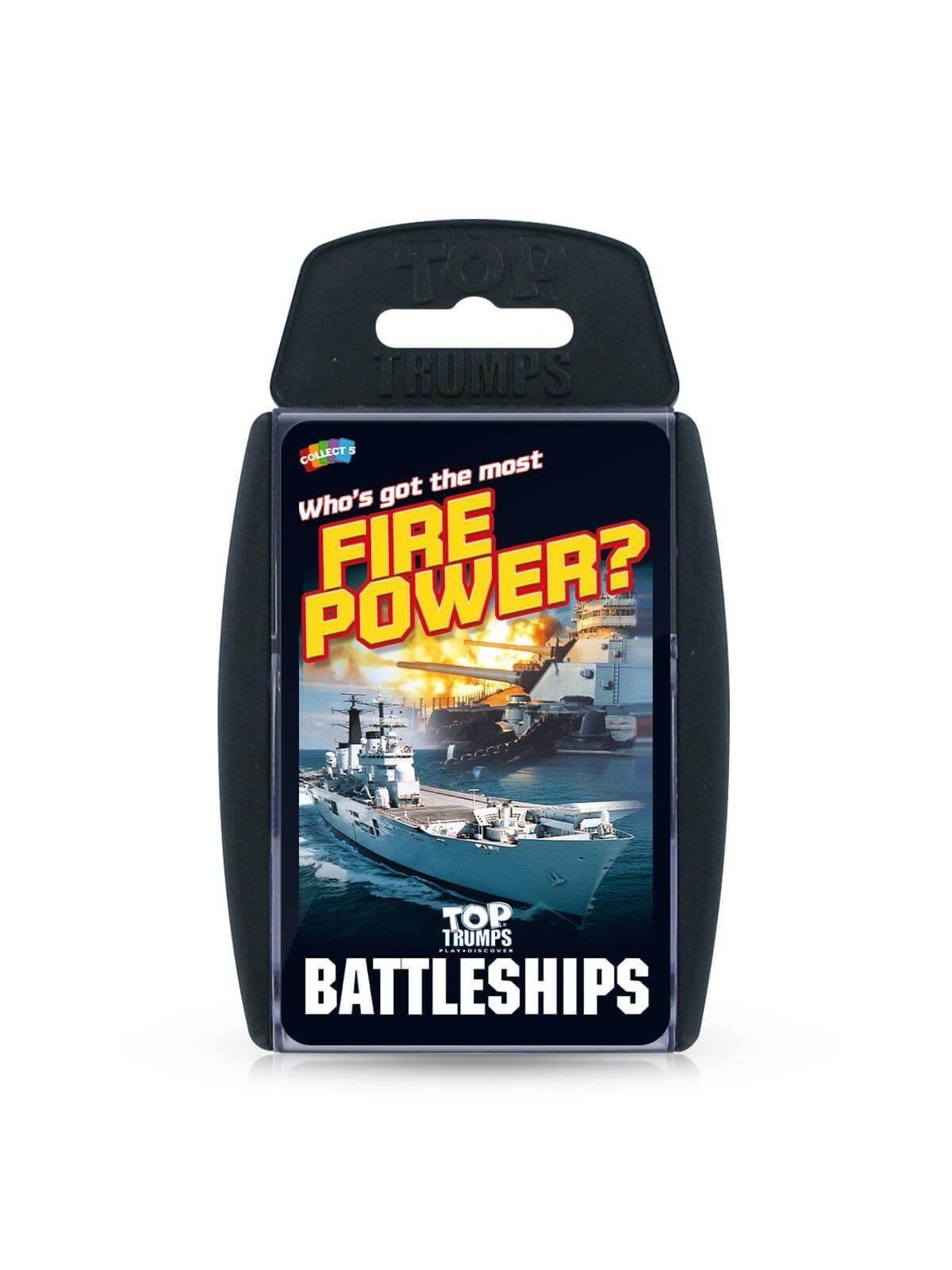 Winning Moves Battleships Top Trumps Card Game (ENGLISH)