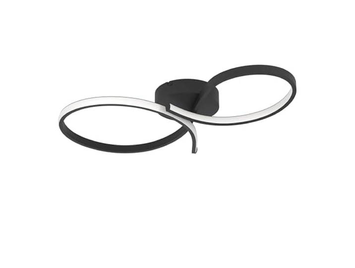 EGLO LED Deckenlampe Serpins, geschwungene Deckenleuchte
