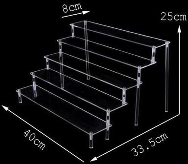 Uplift Picks Clear Acrylic Display Stand For Figures Cupcakes And Perfume 21